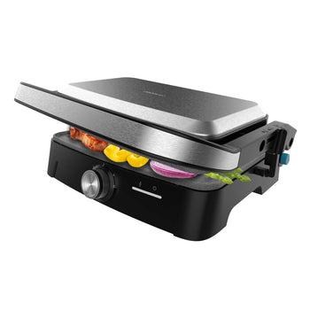 Electric grills, griddles, raclette grills and baking stones